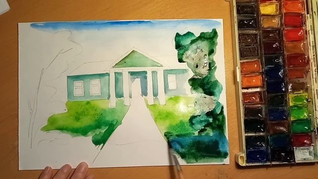 Дворянская усадьба Рисуем вместе смотреть онлайн