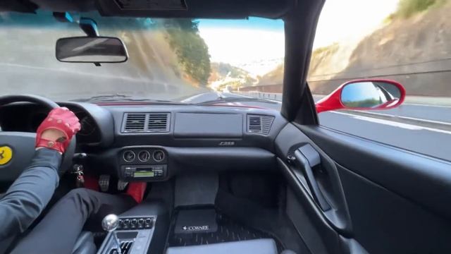 POV:Ferrari F355 highway drive E85#02 смотреть онлайн