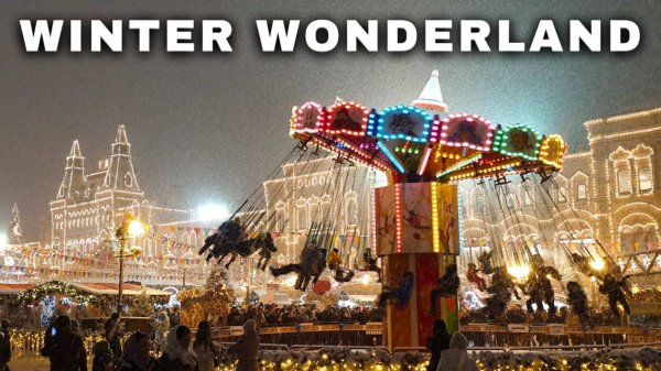 New Year’s Eve in Moscow - Walking through Red Square