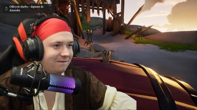 EPICKA BITWA NA FORCIE SZKIELETÓW | Sea of Thieves #3 смотреть онлайн
