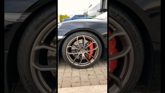 2022 Porsche 718 Cayman GT4 Black Metallic смотреть онлайн