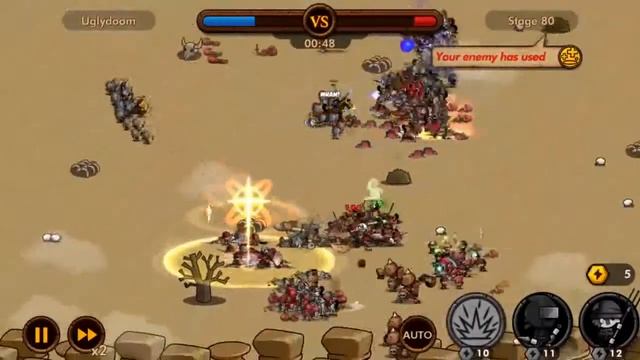 Mini Warriors Android Game 25 Lvl. PVP and PVE смотреть онлайн