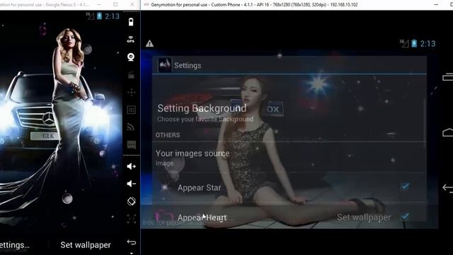 Model Car LiveWallpaper смотреть онлайн