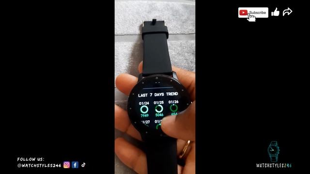 ZL02D Smartwatch Features (NO SOUND)