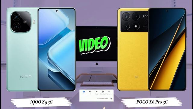 iQOO Z9 5G vs POCO X6 Pro 5G смотреть онлайн