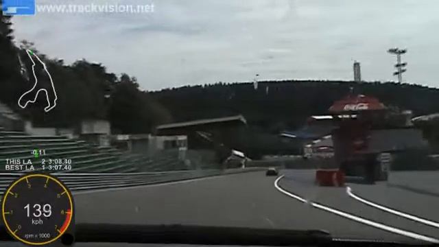 BMW E92 335i at Circuit de Spa-Francorchamps trackday - 2009 смотреть онлайн