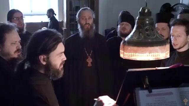 Блаженны Знаменный распев (постовой) Хор братии Валаамского монастыря смотреть онлайн