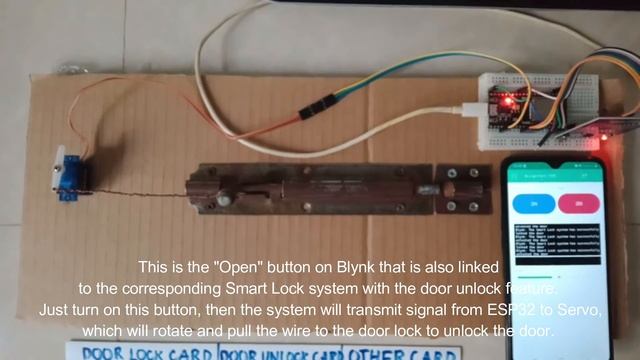 Smart Lock device system based on IoT platform смотреть онлайн