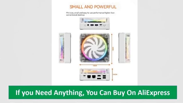 FIREBAT AMD R7 7735HS Gaming Mini PC