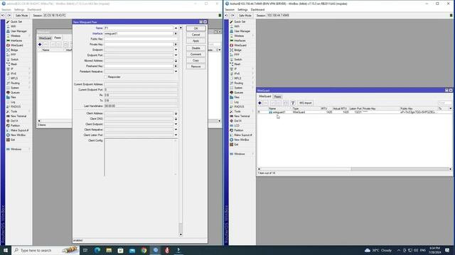 28. (RouterOS 7) Wireguard Site to Site VPN on Mikrotik Router смотреть онлайн
