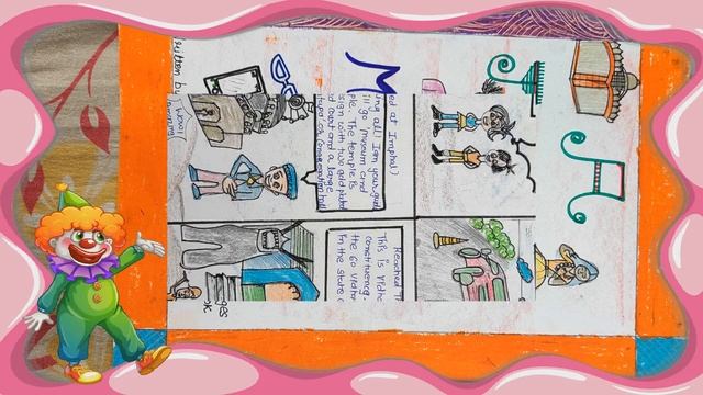 Project for Manipur And Nagaland Clothes, flora, fauna, dance and comic book "Trip to manipur" смотреть онлайн