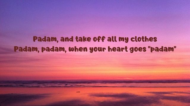 Padam Padam (Lyrics) - Kylie Minogue смотреть онлайн