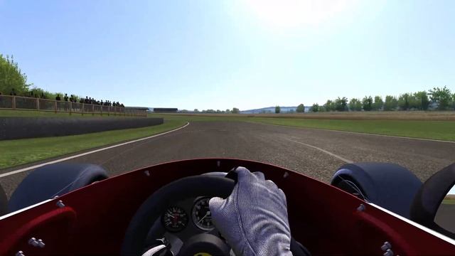 Assetto Corsa Ferrari 312T Goodwood lap смотреть онлайн