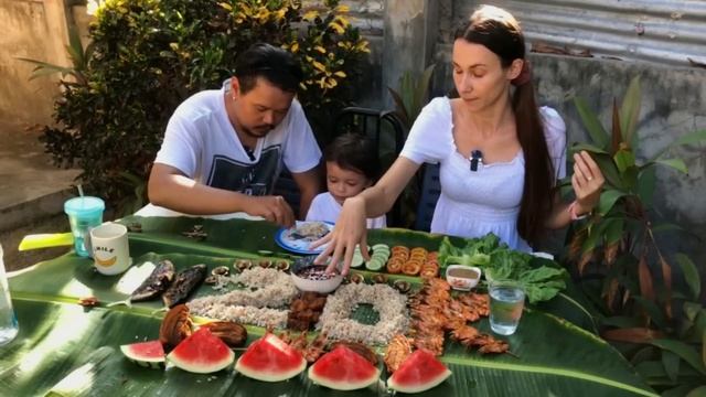 RUSSIAN WIFE LOVES CRISPY LECHON KAWALI. CELEBRATING 20K Subscribers. Philippines Vlog.
