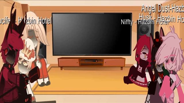 //Hazbin Hotel react to Alastor & Luci!!//!RadioApple!//If you don't like RadioApple, don't watch!/ смотреть онлайн