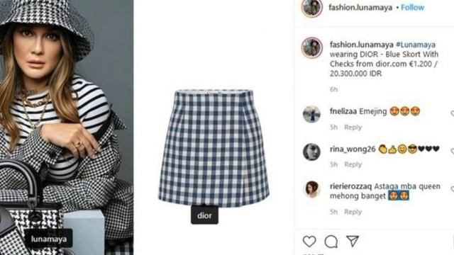 Tampil Serba Dior, Harga Rok Mini Sederhana Sicantik Luna Maya Bikin Meriang смотреть онлайн