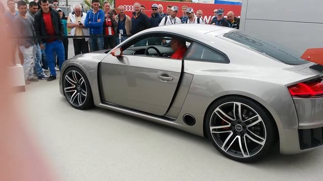Audi TT clubsport turbo concept le mans 2015 PURE SOUND смотреть онлайн