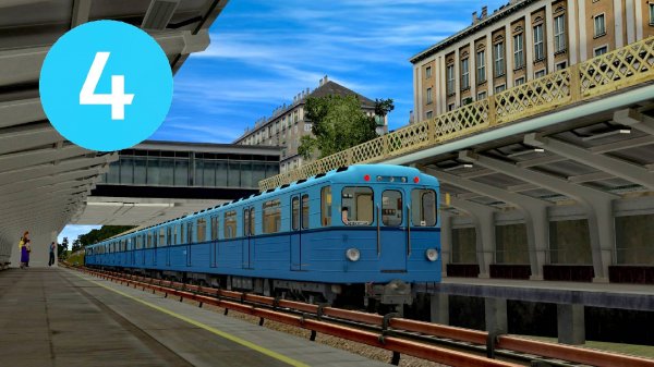 ФИЛЁВСКАЯ ЛИНИЯ в TRAINZ 12 | Таймлапс