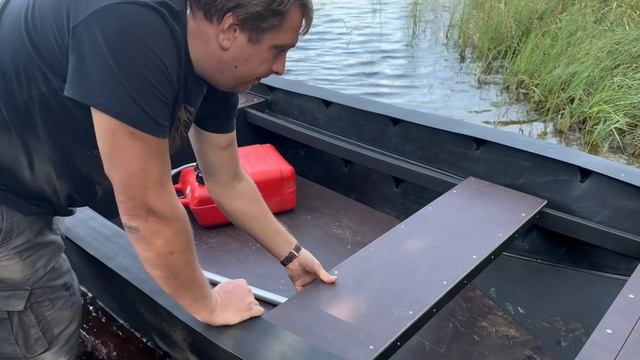 Тест на воде лодки АКЛ 400 из ПНД смотреть онлайн