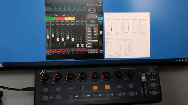 Demo of X-Touch Mini controlling an XR-16 смотреть онлайн