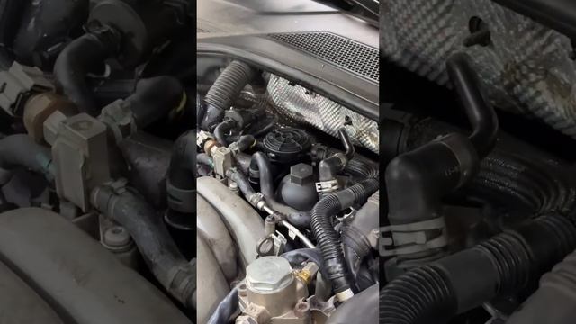 AUDI A8 замена клапана ВКГ