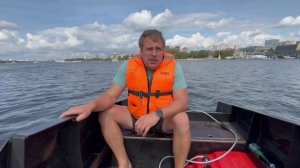 Афалина 380, прогулочная лодка из ПНД