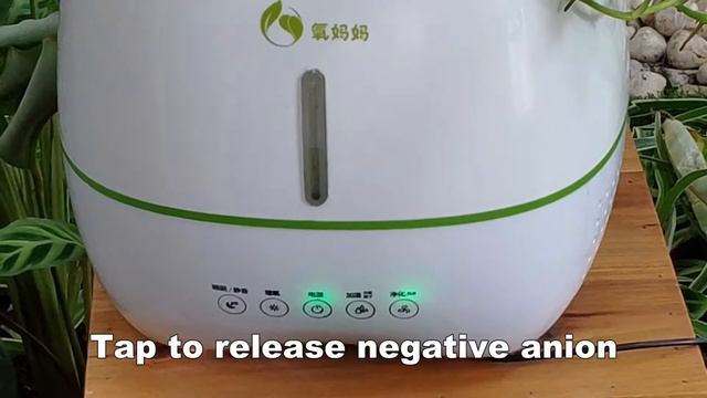 Self-Watering Plant HEPA Filters Flower Pots Air Purifier Desktop Smart Humidifier Negative Anion смотреть онлайн