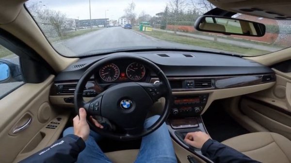 BMW E90 320D 120KW POV Drive 4K