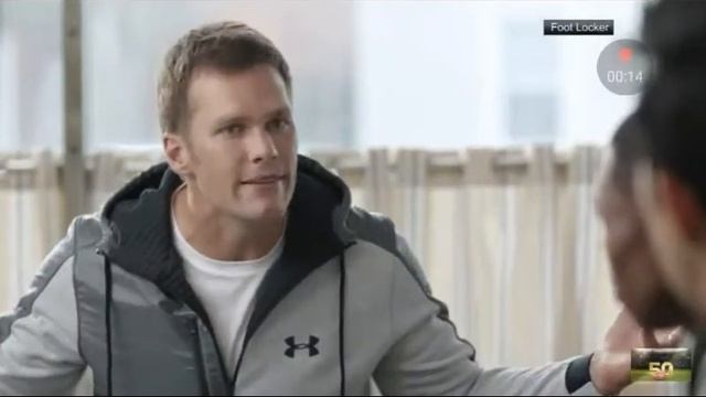 Tom brady pokes fun at deflate gate in foot locker commercial смотреть онлайн