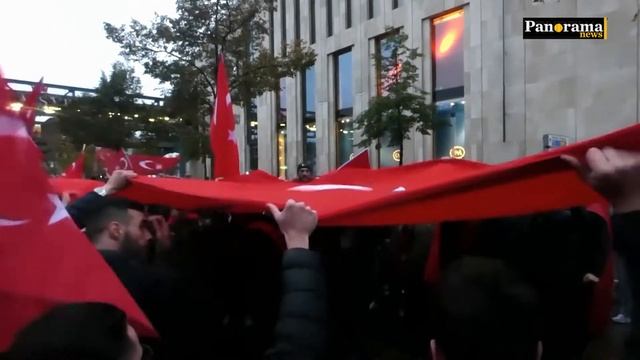 Bir grup Türk vatandaşı, Suriye operasyonuna destek verdi смотреть онлайн