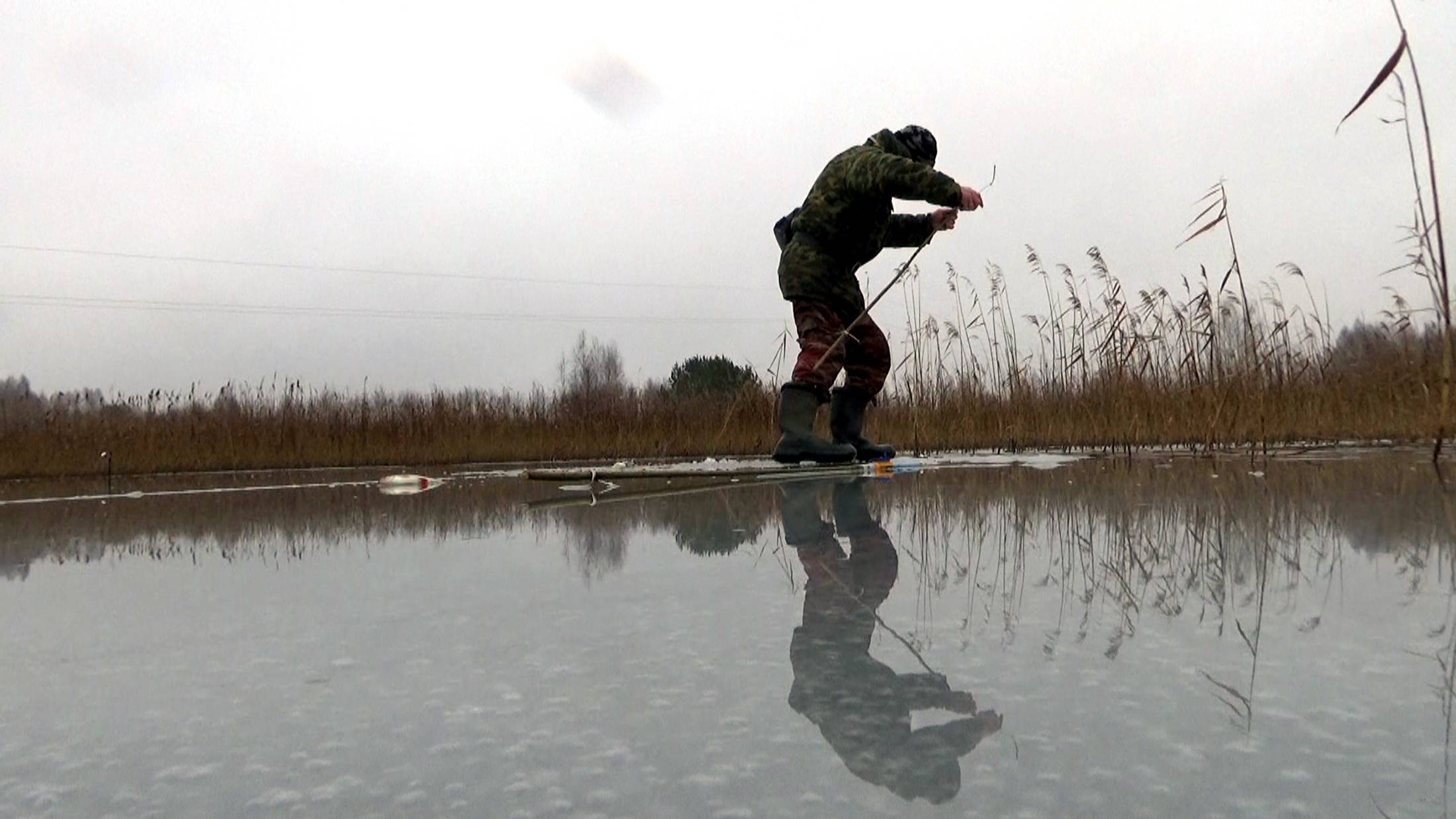 Рыбалка 10 января - куда уходит плотва когда снег растаёт смотреть онлайн