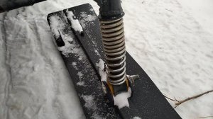 Обзор самодельного снегохода с кабиной.