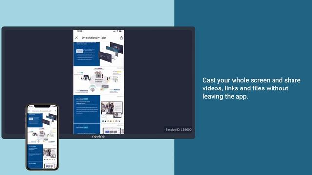 SOFTWARE : newline Cast in Smart system - A simple, smart and secure wireless screen-sharing смотреть онлайн