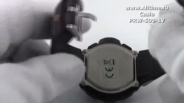 Мужские японские наручные часы Casio Protrek PRW-500-1V смотреть онлайн