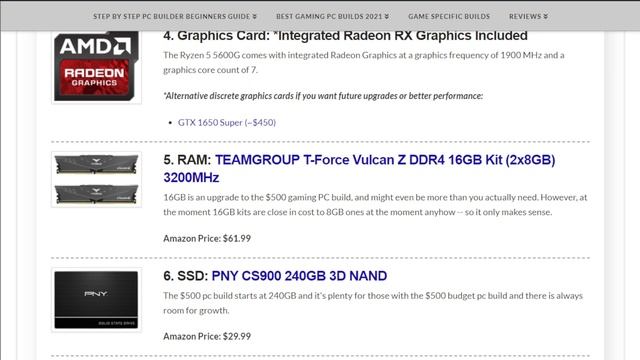 The Best $500 Budget Gaming PC Build for November 2021 смотреть онлайн