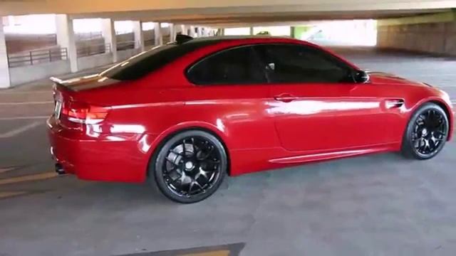 LOOK BMW M3 Red Ferrari With Competition Package and M Performance Parts смотреть онлайн