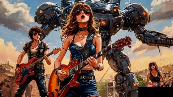 Я Буду Долго Гнать Велосипед (Букет) Hard Rock Suno AI Cover