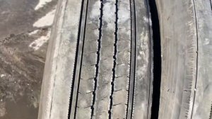 Рулевые шины б/у 315 80 22.5 Bridgestone R225 и Dunlop SP122A. Для самосвала. ☎️89219570017
