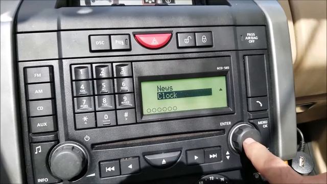 How to set the clock on older Range Rover Sport HSE смотреть онлайн
