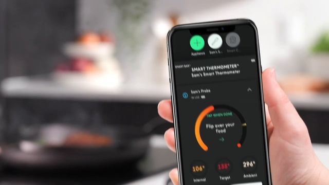 Chef iQ Smart Wireless Meat Thermometer. смотреть онлайн