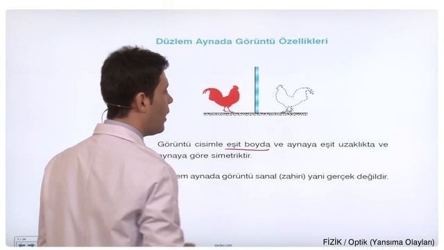 YGS-LYS FİZİK - Optik (Düzlem Ayna) 1 смотреть онлайн