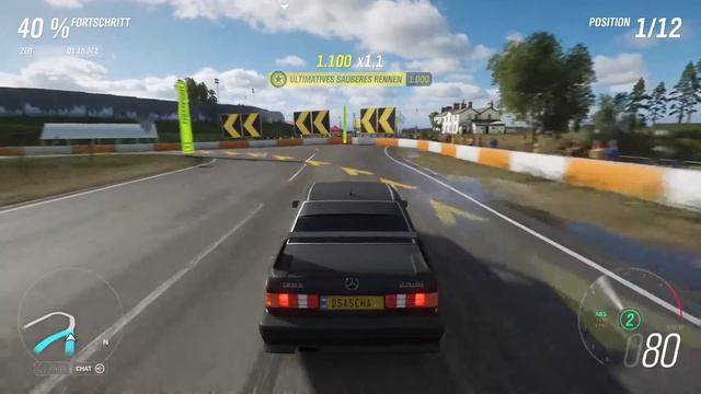 Forza Horizon 4 - 1990 Mercedes Benz 190E 2.5-16 Evolution II - SPRINT смотреть онлайн