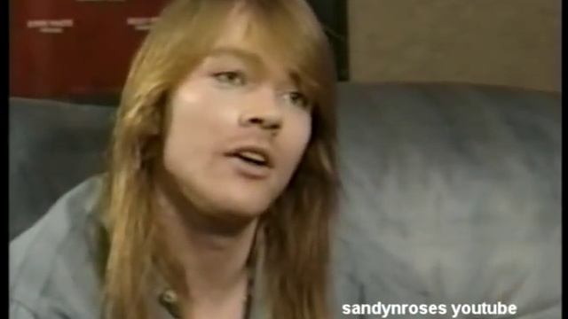 Interview With Axl Rose PART 3 смотреть онлайн