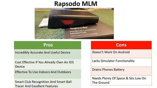 ✅Garmin R10 vs Rapsodo MLM Review смотреть онлайн