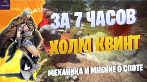 ХОЛМ КВИНТ ЭЛЬВИЯ☛МНЕНИЕ,МЕХАНИКА,ТЕСТ☛ Black Desert