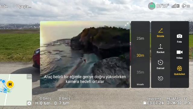 DJI Mini SE | Yalancı Aktif Takip |Active Track | Nesne Takibi смотреть онлайн