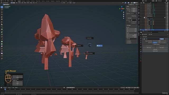 7. Creating Low Poly Trees - Part 3 смотреть онлайн