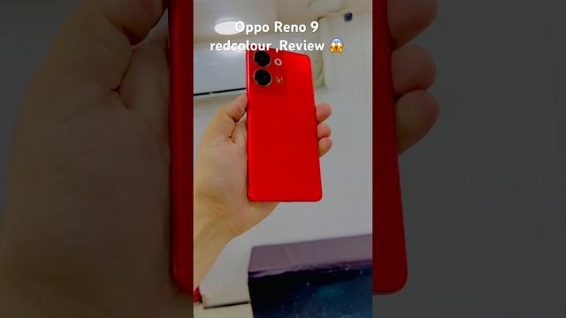 Oppo Reno 9 red colour ,Review 😱#shorts #youtubeshorts #mobile смотреть онлайн