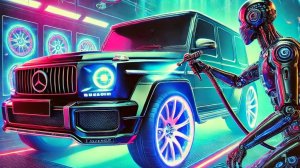 Покраска дисков Мерседес Гелентваген.