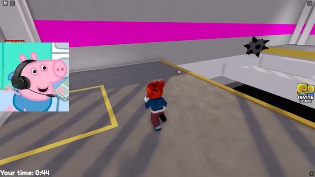 Peppa Pig ESCAPE FROM EVIL KAREN In Roblox!